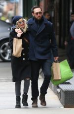 KATE HUDSON and Danny Out Shopping in New York 03/26/2017