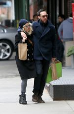 KATE HUDSON and Danny Out Shopping in New York 03/26/2017