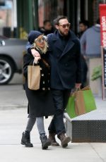 KATE HUDSON and Danny Out Shopping in New York 03/26/2017