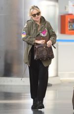 KATE HUDSON at JFK Airport in New York 03/24/201