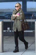 KATE HUDSON at JFK Airport in New York 03/24/201