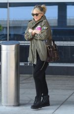 KATE HUDSON at JFK Airport in New York 03/24/201