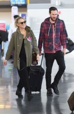 KATE HUDSON at JFK Airport in New York 03/24/201
