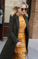 KATE HUDSON Leaves Greenwich Hotel in New York 03/30/2017