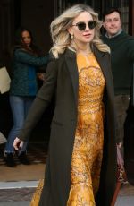 KATE HUDSON Leaves Greenwich Hotel in New York 03/30/2017