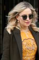 KATE HUDSON Leaves Greenwich Hotel in New York 03/30/2017