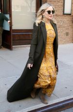 KATE HUDSON Leaves Greenwich Hotel in New York 03/30/2017