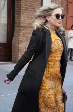 KATE HUDSON Leaves Greenwich Hotel in New York 03/30/2017