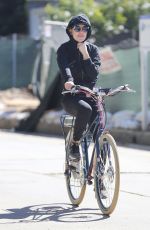 KATE HUDSON Out for a Bike Ride in Brentwood 03/01/2017