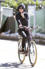 KATE HUDSON Out for a Bike Ride in Brentwood 03/01/2017