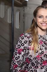 KATE MARA at Valentino Fashion Show in Paris 03/05/2017