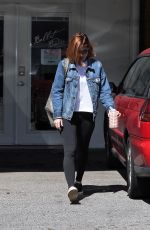 KATE MARA Leaves Ballet Bodies Class in West Hollywood 03/23/2017