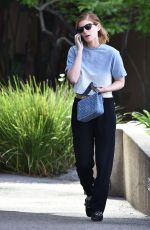 KATE MARA Out and About in West Hollywood 03/30/2017