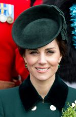 KATE MIDDLETON at Annual Irish Guards St Patrick
