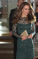 KATE MIDDLETON at Glittering Gala at National Portrait Gallery in London 03/28/2017