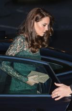 KATE MIDDLETON at Glittering Gala at National Portrait Gallery in London 03/28/2017