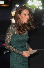 KATE MIDDLETON at Glittering Gala at National Portrait Gallery in London 03/28/2017