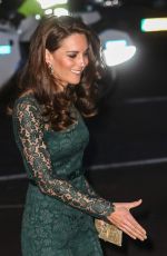 KATE MIDDLETON at Glittering Gala at National Portrait Gallery in London 03/28/2017