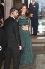 KATE MIDDLETON at Glittering Gala at National Portrait Gallery in London 03/28/2017
