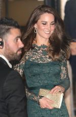 KATE MIDDLETON at Glittering Gala at National Portrait Gallery in London 03/28/2017