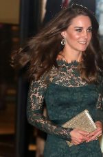 KATE MIDDLETON at Glittering Gala at National Portrait Gallery in London 03/28/2017