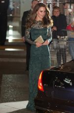 KATE MIDDLETON at Glittering Gala at National Portrait Gallery in London 03/28/2017