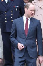 KATE MIDDLETON at Les Invalides in Paris 03/18/2017