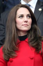 KATE MIDDLETON at Wales vs France Match in France 03/18/2017