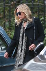 KATE MOSS Leaves Her Home in London 03/13/2017