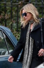 KATE MOSS Leaves Her Home in London 03/13/2017
