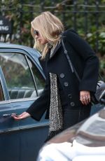 KATE MOSS Leaves Her Home in London 03/13/2017