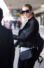 KATE UPTON at LAX airport in Los Angeles 03/10/2017