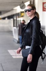 KATE UPTON at LAX airport in Los Angeles 03/10/2017