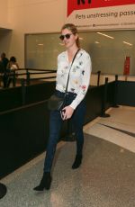 KATE UPTON at Los Angeles International Airport 03/01/2017