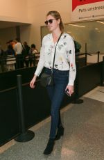 KATE UPTON at Los Angeles International Airport 03/01/2017