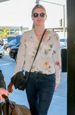 KATE UPTON at Los Angeles International Airport 03/01/2017