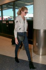 KATE UPTON at Los Angeles International Airport 03/01/2017