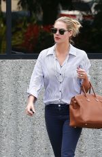 KATE UPTON in Jeans Out and About in Los Angeles 03/17/2017
