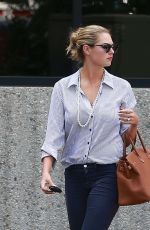 KATE UPTON in Jeans Out and About in Los Angeles 03/17/2017