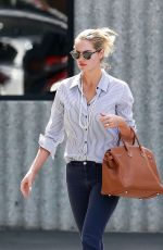 KATE UPTON in Jeans Out and About in Los Angeles 03/17/2017