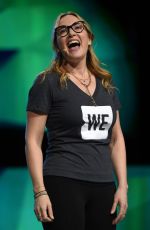 KATE WINSLET Performs WE Day in Wembley 03/22/2017