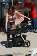 KATHARINE MCPHEE on the Set of Scorpion in Los Angeles 03/28/2017