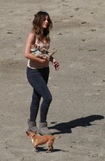 KATHARINE MCPHEE on the Set of Scorpion in Los Angeles 03/28/2017