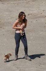 KATHARINE MCPHEE on the Set of Scorpion in Los Angeles 03/28/2017