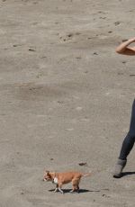 KATHARINE MCPHEE on the Set of Scorpion in Los Angeles 03/28/2017