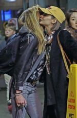 KATIE CASSIDY and WILLA HOLLAND at Airport in Vancouver 03/27/2017