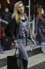 KATIE CASSIDY and WILLA HOLLAND at Airport in Vancouver 03/27/2017
