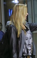 KATIE CASSIDY and WILLA HOLLAND at Airport in Vancouver 03/27/2017