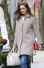 KATIE HOLMES at AOL Build Speaker Series in New York 03/30/2017