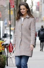 KATIE HOLMES at AOL Build Speaker Series in New York 03/30/2017